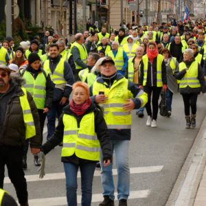 Gele hesjes protest